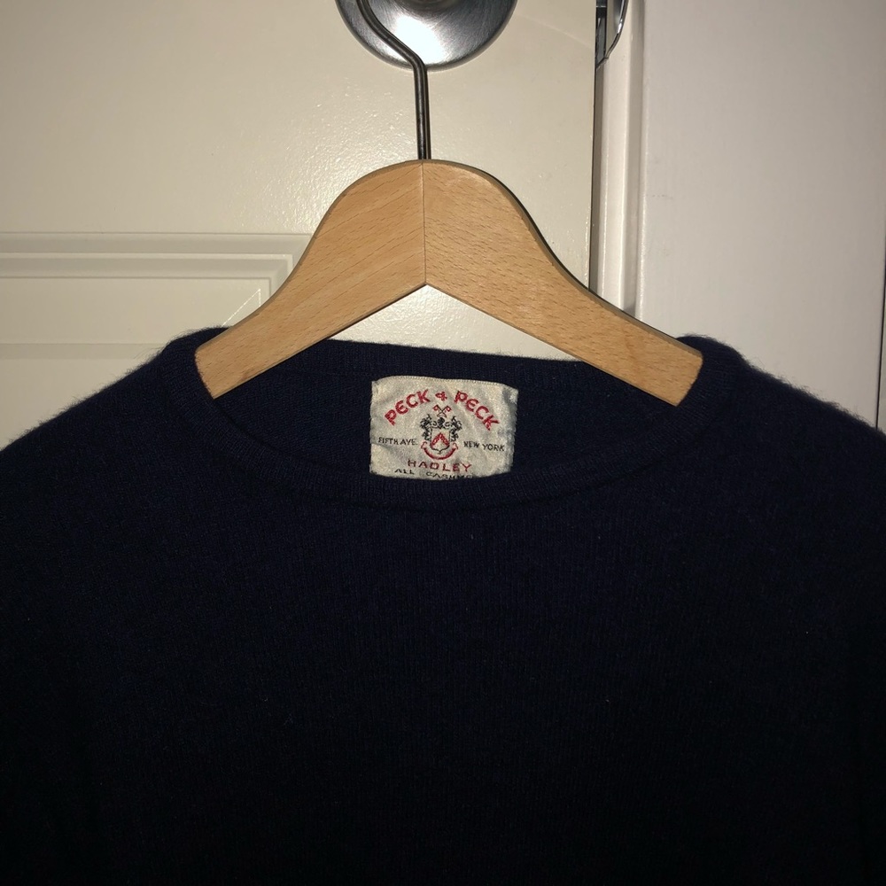 Vintage Peck & Peck 100% Cashmere Sweater
